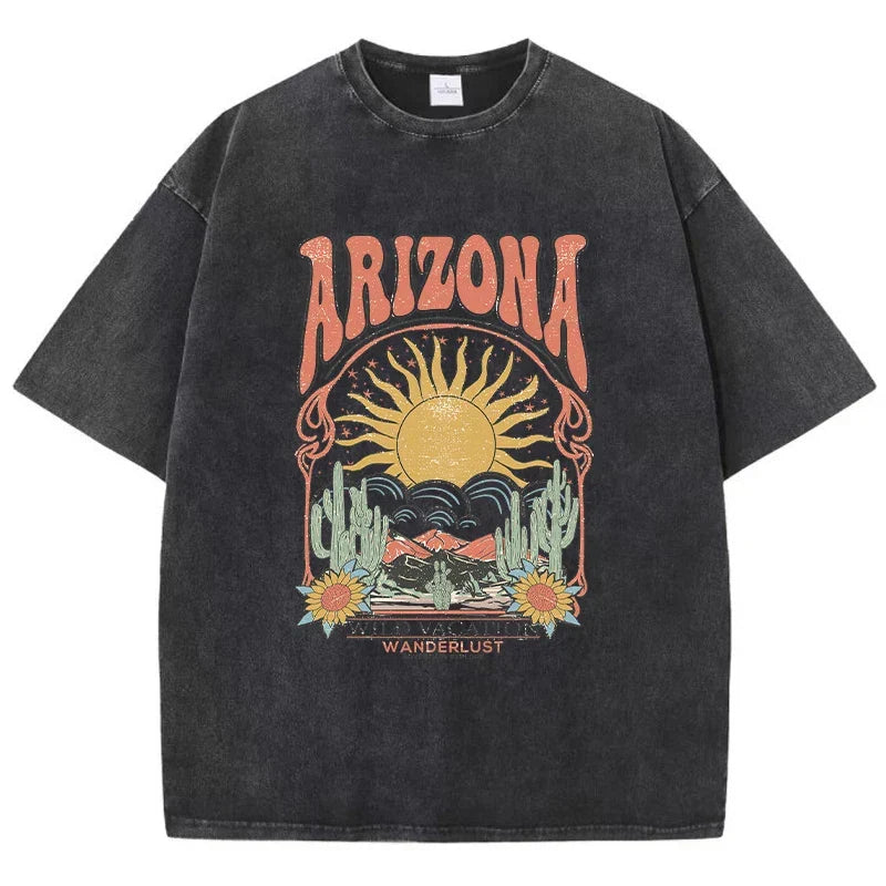 Dalina Casual Vintage T-shirt, view 3 - Elena Harper