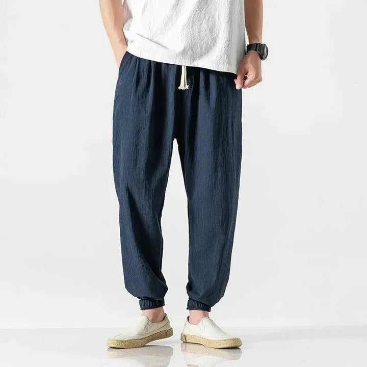 Men's Jogger Pants Trendy Breathable Material Perfect for Daily Use - Elena Harper