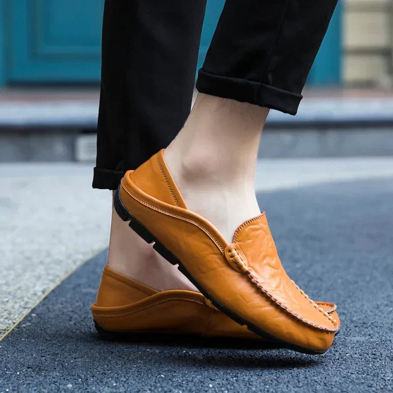 Vegan Leather Slip On Shoe - Mutombo