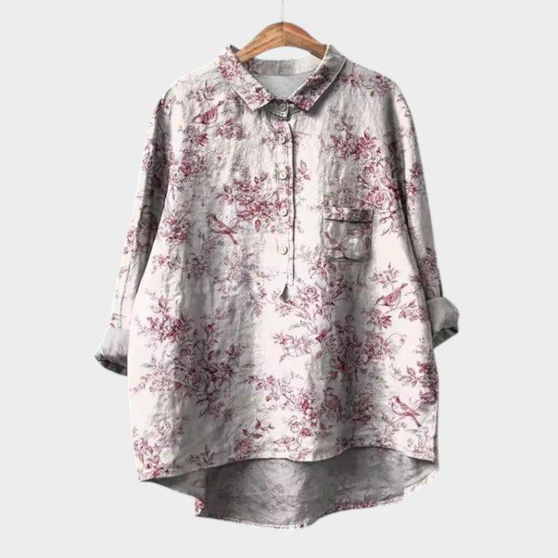 Elegant Emma & Rose Cape Town Sia™ blouse with a stylish design, featuring lightweight fabric and a flattering fit.