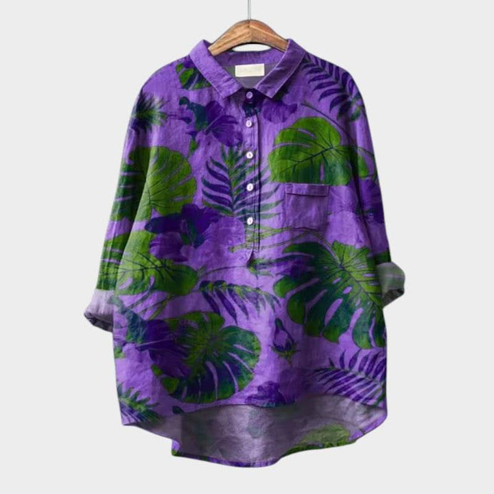 Elegant Mira™ blouse by Emma & Rose Cape Town, featuring a stylish design with delicate fabric and classic fit.