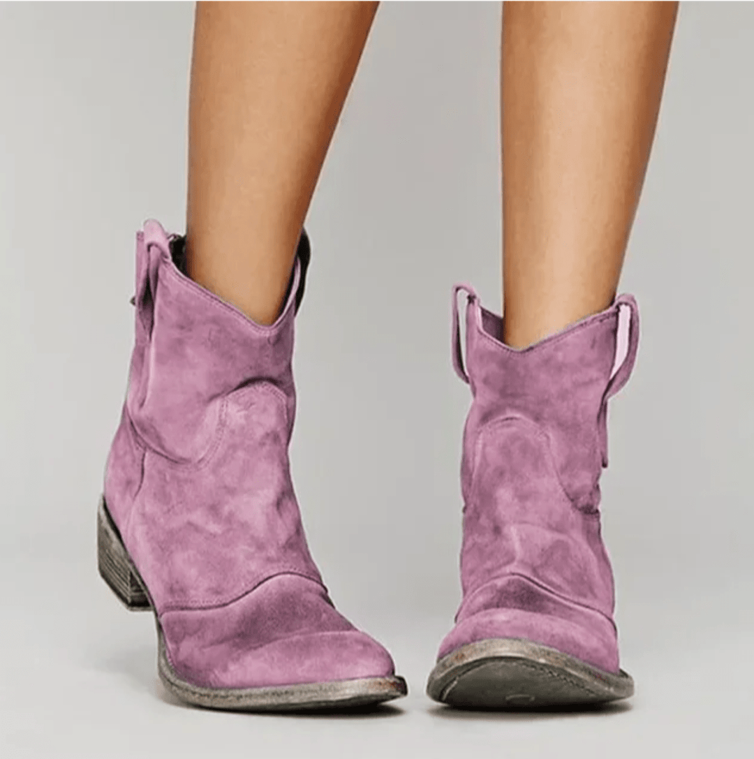 CHIC BLOCK-HEELED BOOTS FOR WOMEN