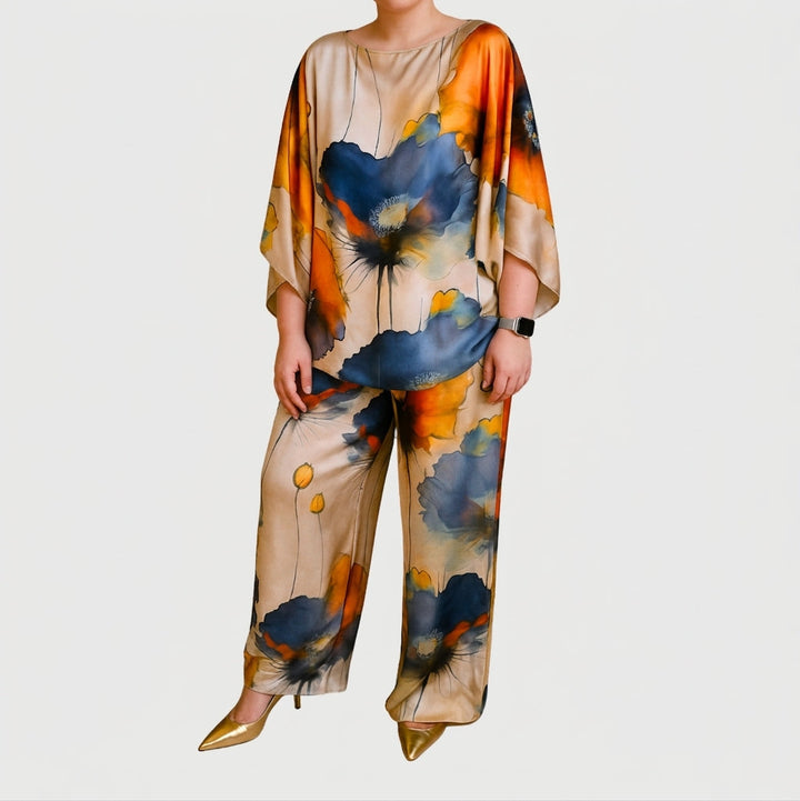 Priya | Satin Two-Piece Women's Set
