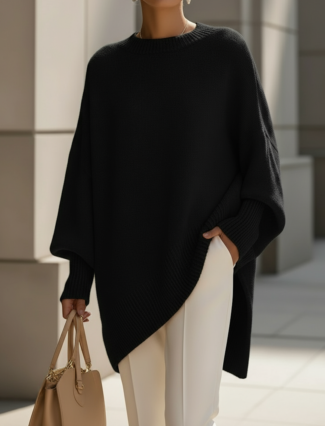 Rania™ | Elegant Oversized Knitted Sweater