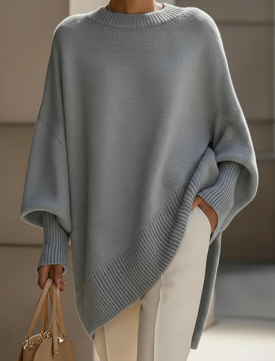 Rania™ | Elegant Oversized Knitted Sweater