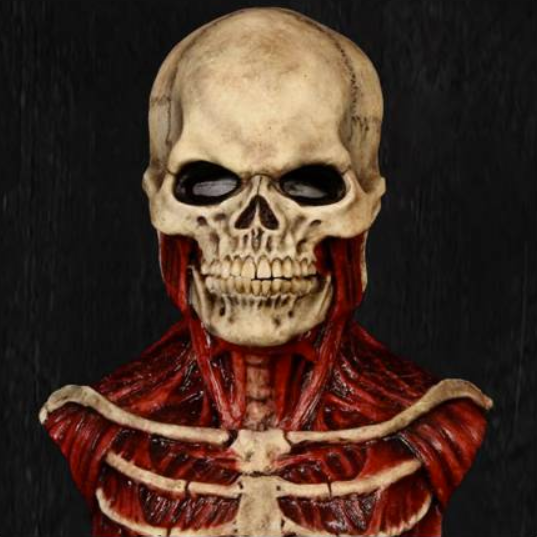 Scary Skull Mask️ Get ready for an early Halloween, view 6 - Elena Harper