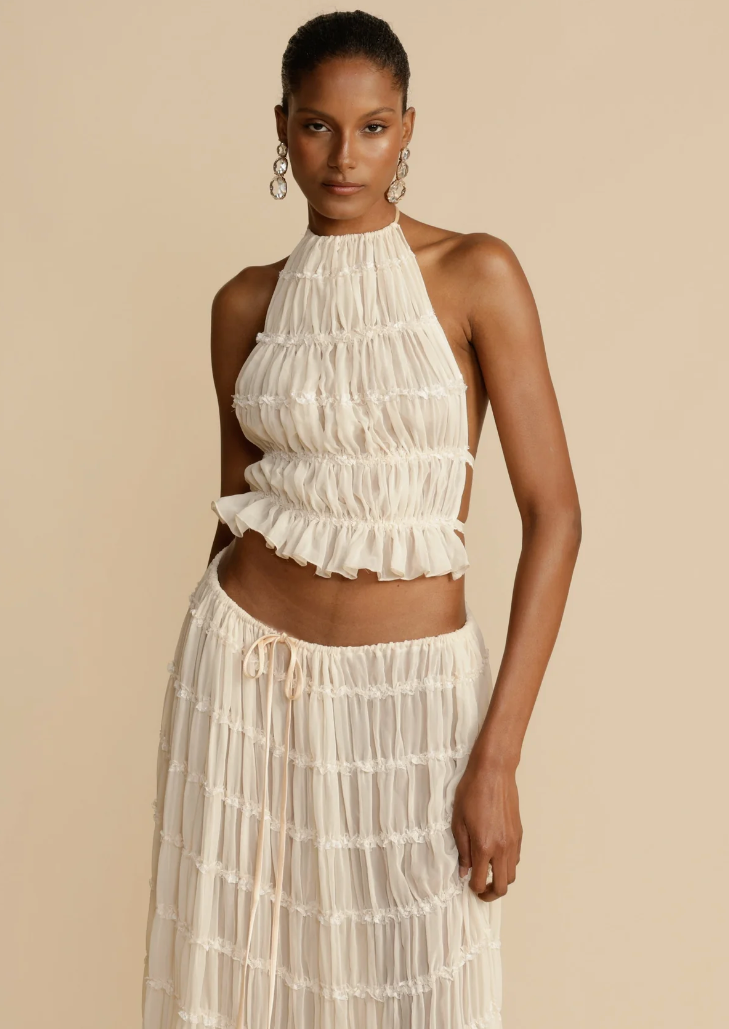Women's Flowy Boho Summer Set - Two-Piece Outfit