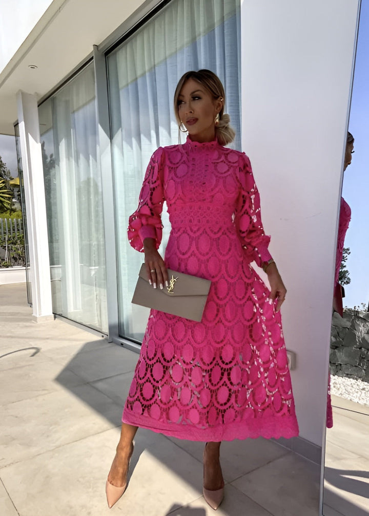 Lilian Flattering Maxi Dress - Elena Harper