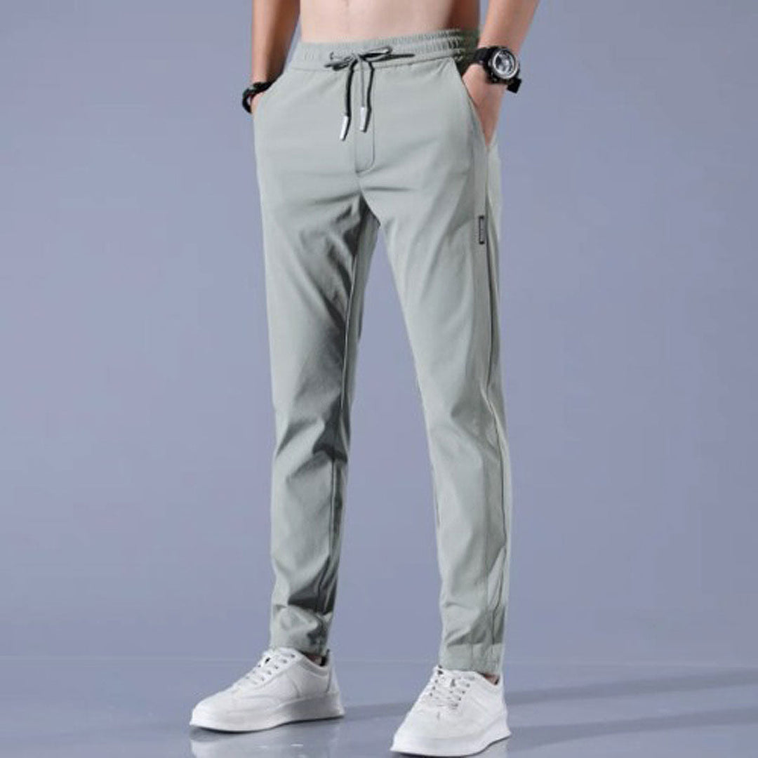 Men's Quick-Drying Stretch Pants with Straight Fit