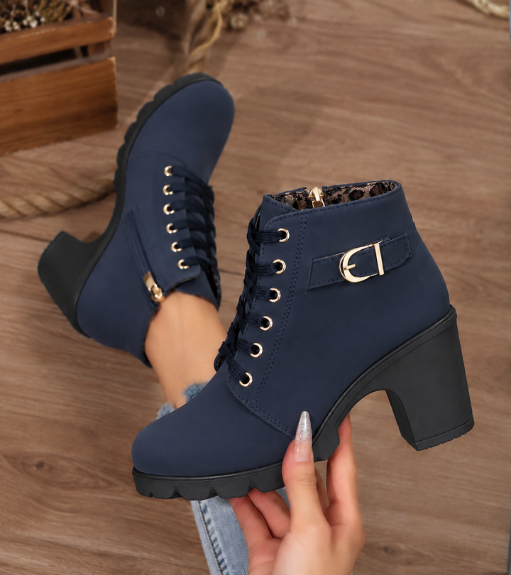 Lace-Up Boots for Women | Arch Support & Shock Absorption