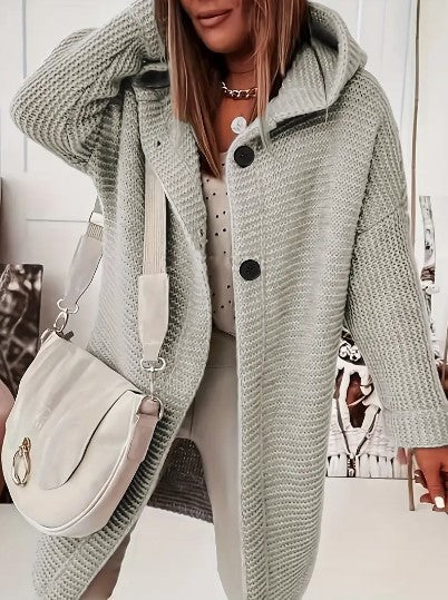 Sheryl | Women's Hooded Oversized Cardigan
