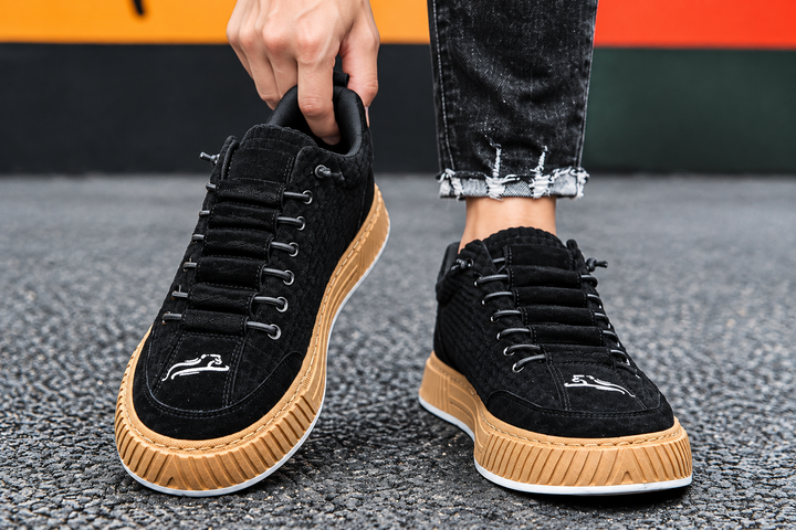 LAURENT MONACO | TEXTURED SNEAKERS FOR MEN