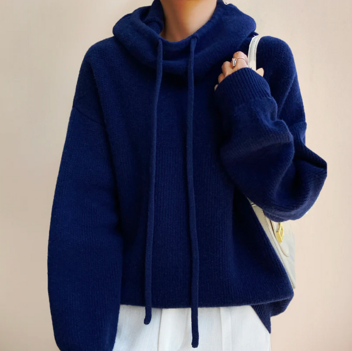 MERINO - HIGH NECK WOOL JERSEY