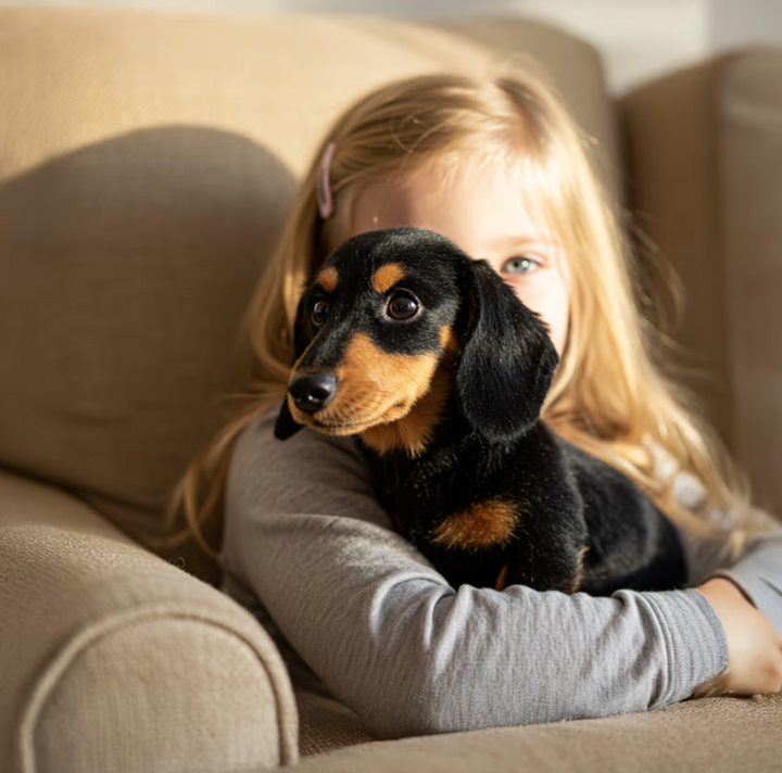 Interactive Plush Dog with Touch Sensors, Lifelike Movements and Ultra-Soft Fur, view 9 - Elena Harper