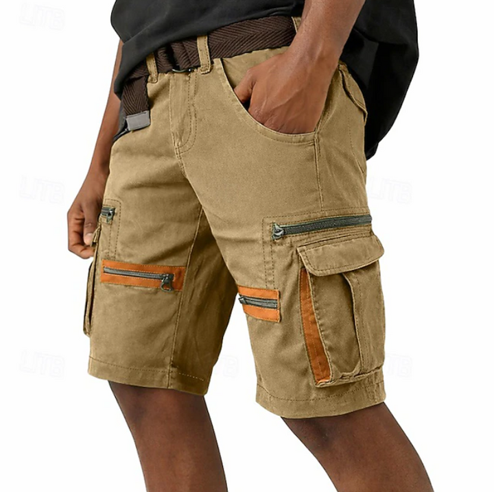 Sawyer Casual Outdoor Cargo Short, view 3 - Elena Harper