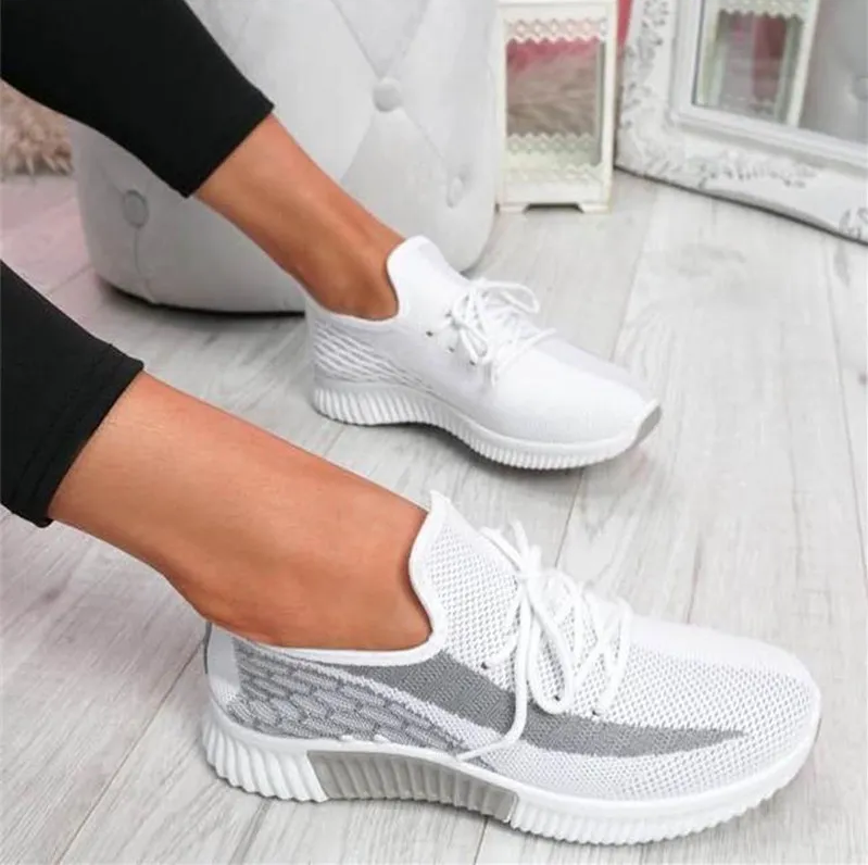 Lora - Breathable Lace-Up Shoes for Women, Comfort and Style