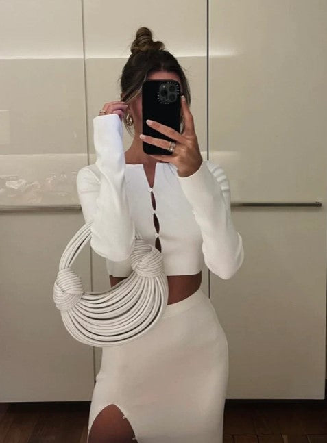 Ysabel Rope Knot Handbag - Elena Harper