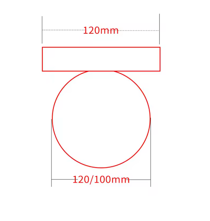 Wall Lamp Scandinavian Minimalist with Glass Shade
