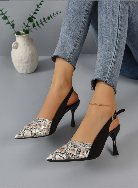 Women's Kitten Heels Black