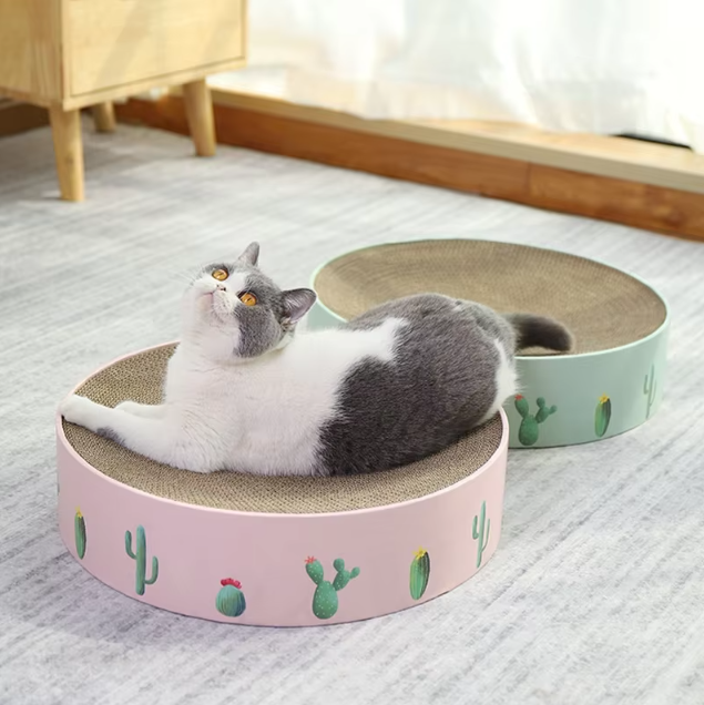 Modern Cactus Cat Scratching Board - Furniture Protector