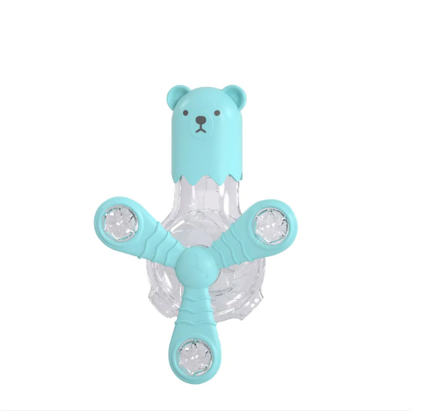 Pet Interactive Bear Treat Dispenser with Rotating Arms