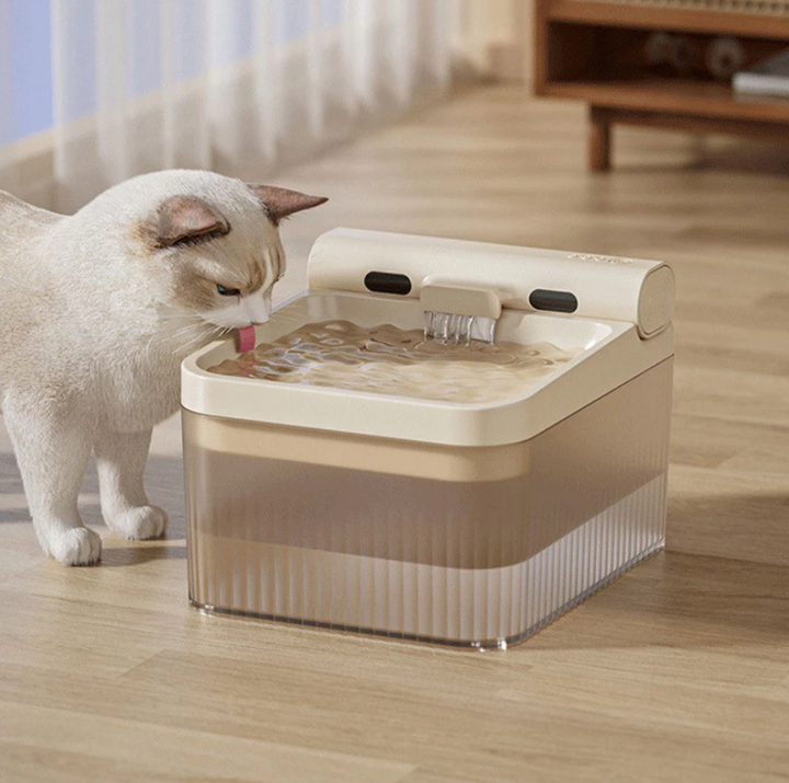 Pet's Fountain Water Dispenser - Running Flow & Triple Filter