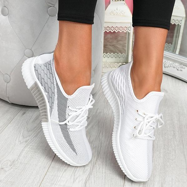 Lora - Breathable Lace-Up Shoes for Women, Comfort and Style