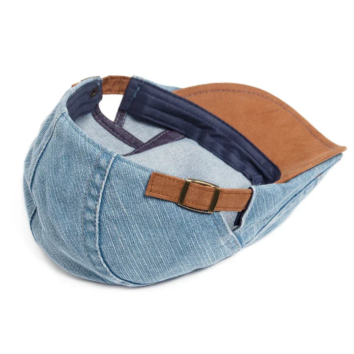 Denim Cap for Men - Elena Harper