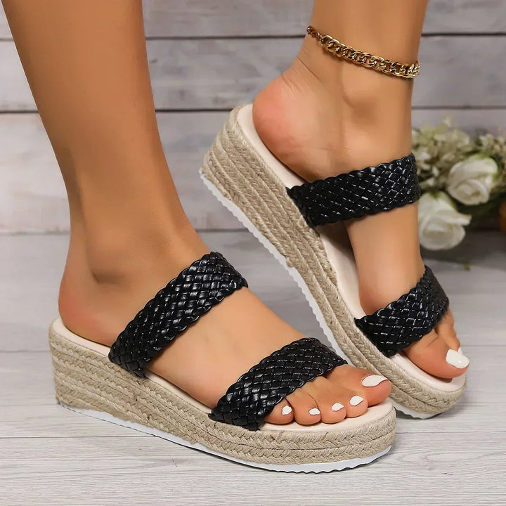 Comfort Wedge Sandals for Women - Elegant and Stable