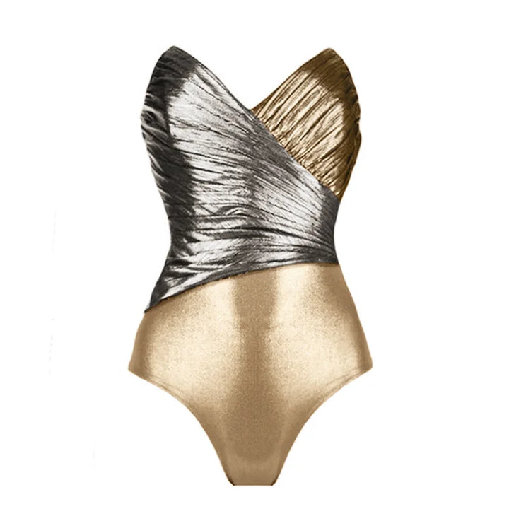 Beautifully Finished Bathing Suit in a Timeless Design, view 8 - Elena Harper