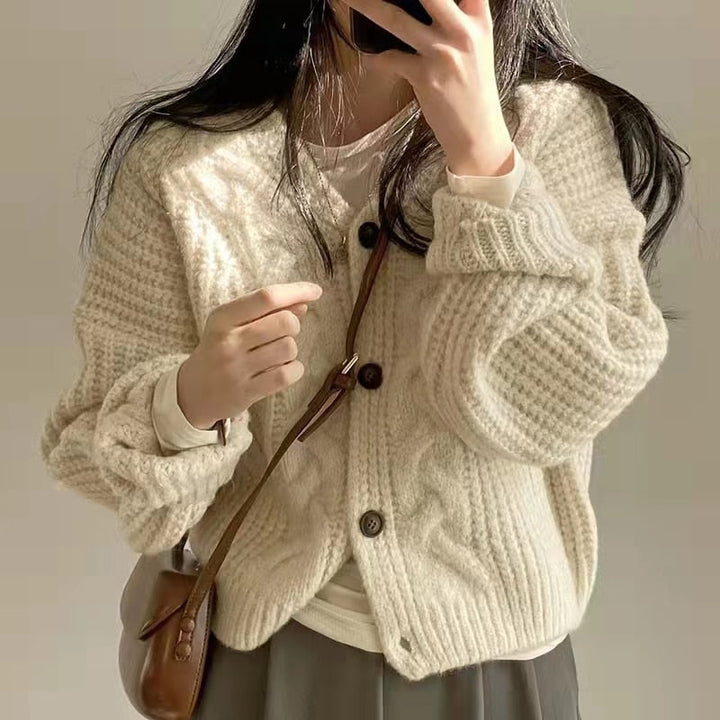 NellysVest Knitted Vest for Women, view 4 - Elena Harper