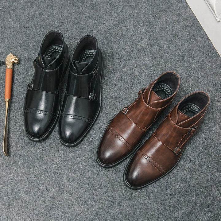 LAURENT MONACO | DOUBLE BUCKLE BOOTS