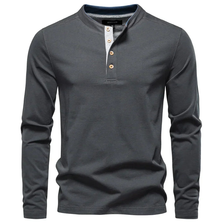LAURENT MONACO | CLASSIC LONG SLEEVE T-SHIRT FOR MEN
