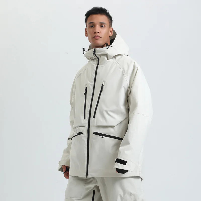 Unisex Winter Snowboard Jacket – Breathable and Water-Repellent
