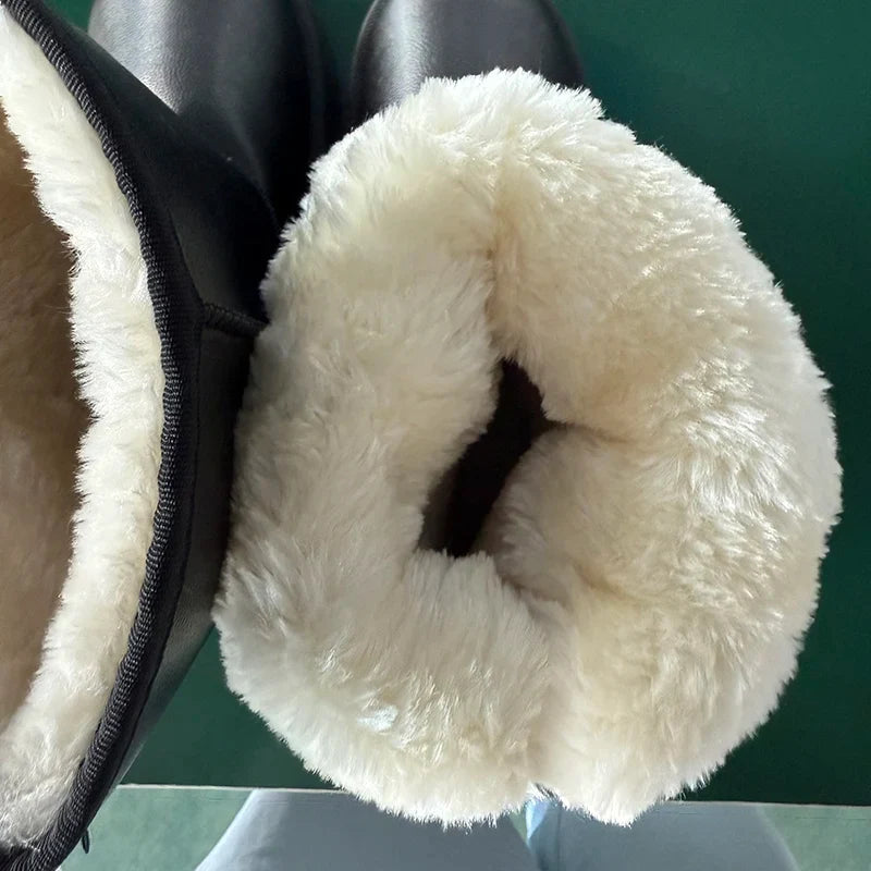 Women's Waterproof Platform Snow Boots Nordelane, view 5 - Elena Harper