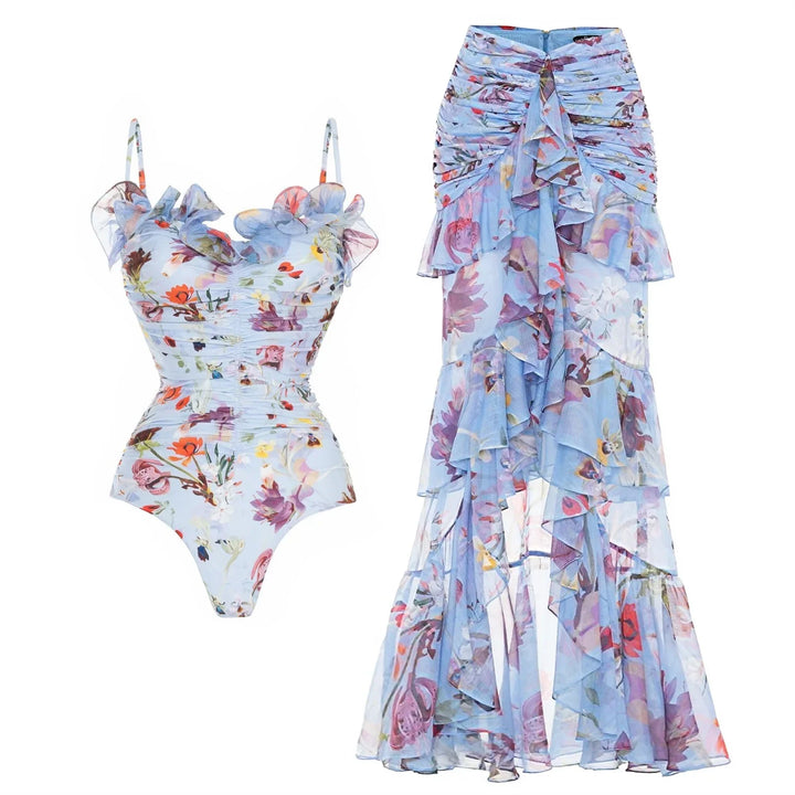 Beautifully Finished Bathing Suit in a Timeless Design - Elena Harper