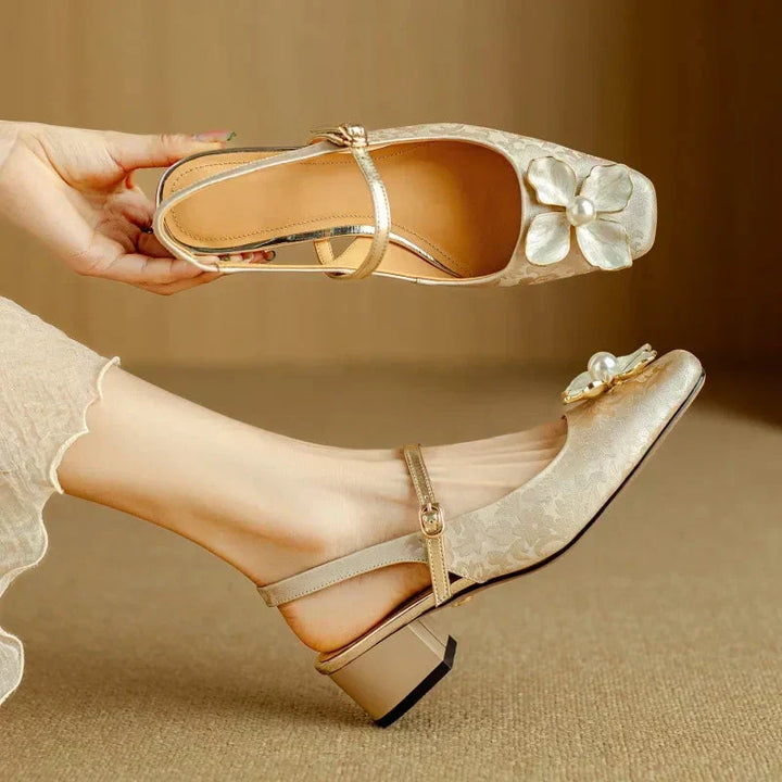 Diana Genine Strap Heels, view 8 - Elena Harper