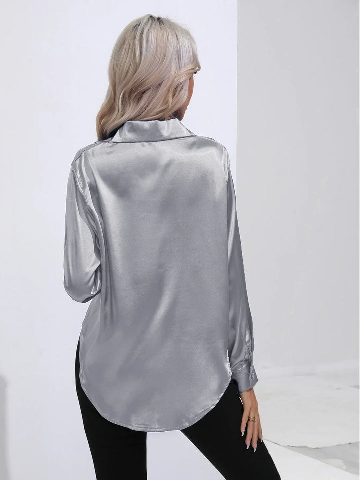 Isotta - Satin Blouse