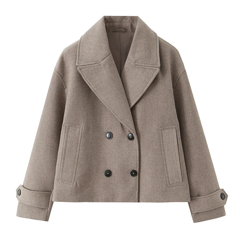 Women's Double Breasted Trench Coat Gwendolyn, view 4 - Elena Harper
