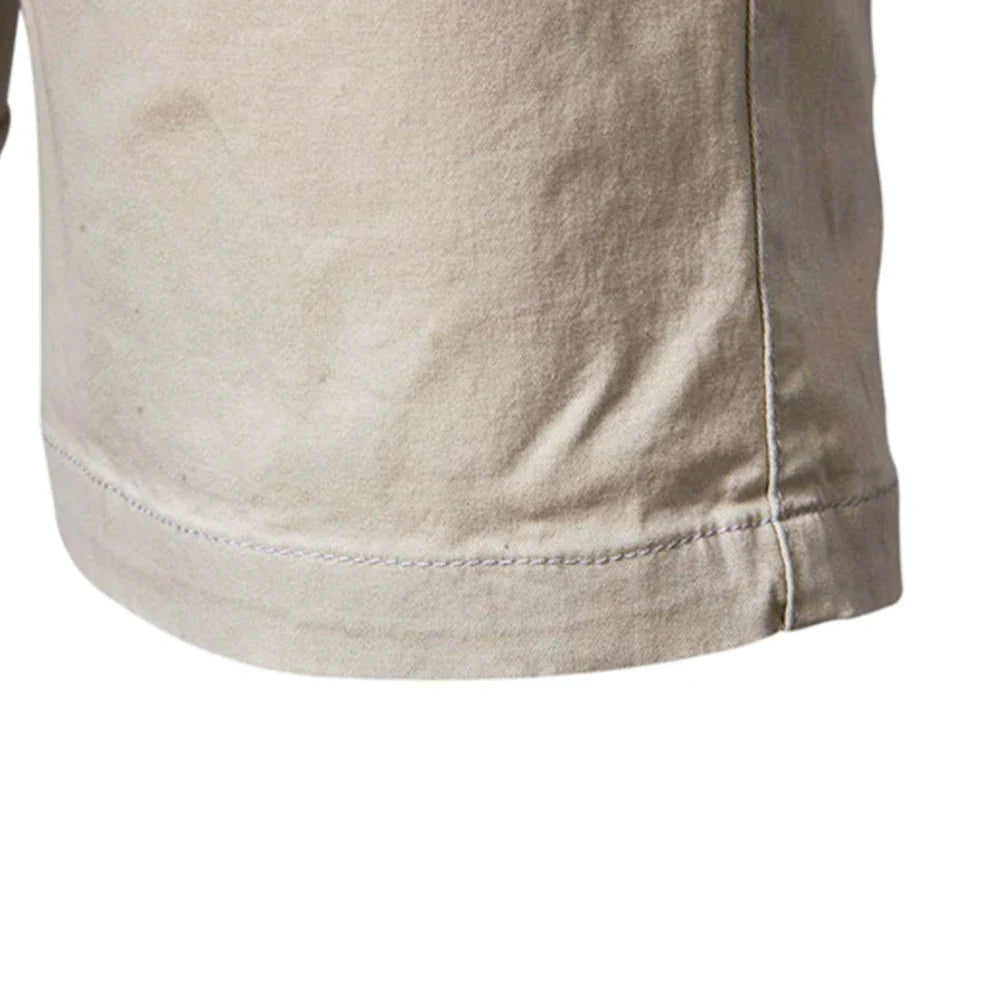 Emil | Men's Casual Chino Shorts with Button Fly