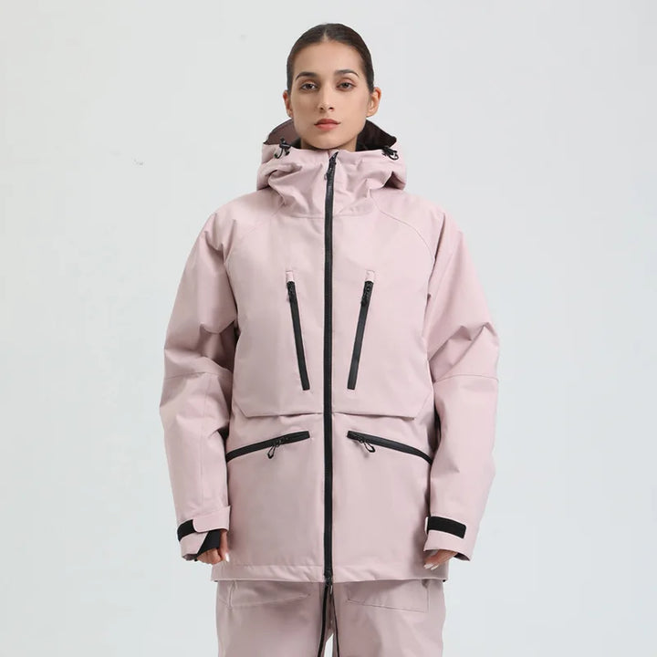 Unisex Winter Snowboard Jacket – Breathable and Water-Repellent
