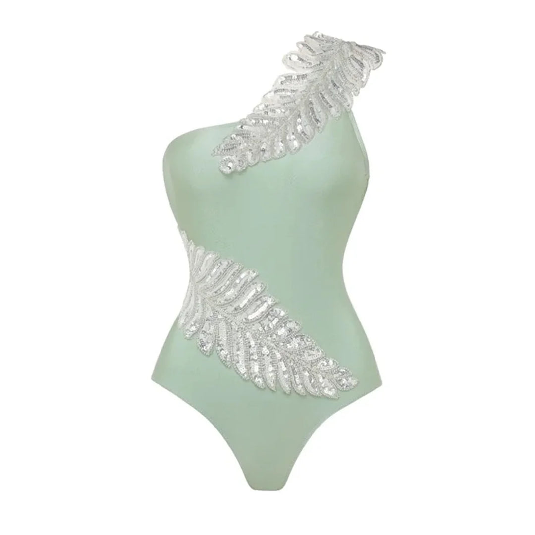 Classic Bathing Suit With a Flattering Fit, view 3 - Elena Harper
