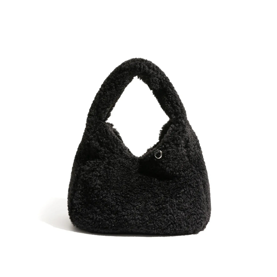 Plush Trendy Crossbody Shoulder Bag! 4 Colors, view 4 - Elena Harper