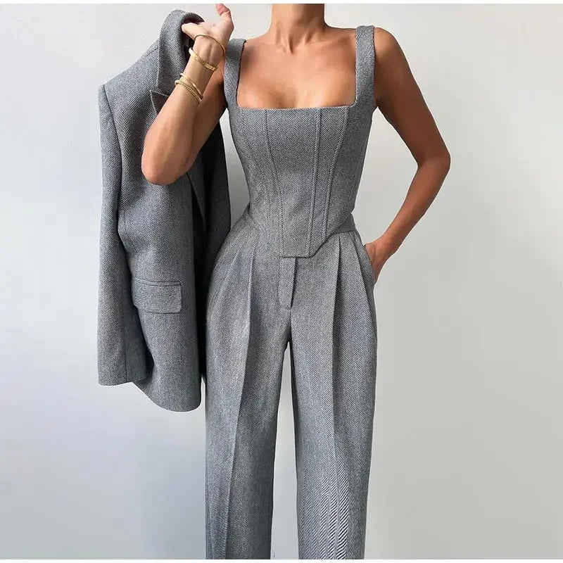 Gabriella Elegant Tailored Blazer - Elena Harper