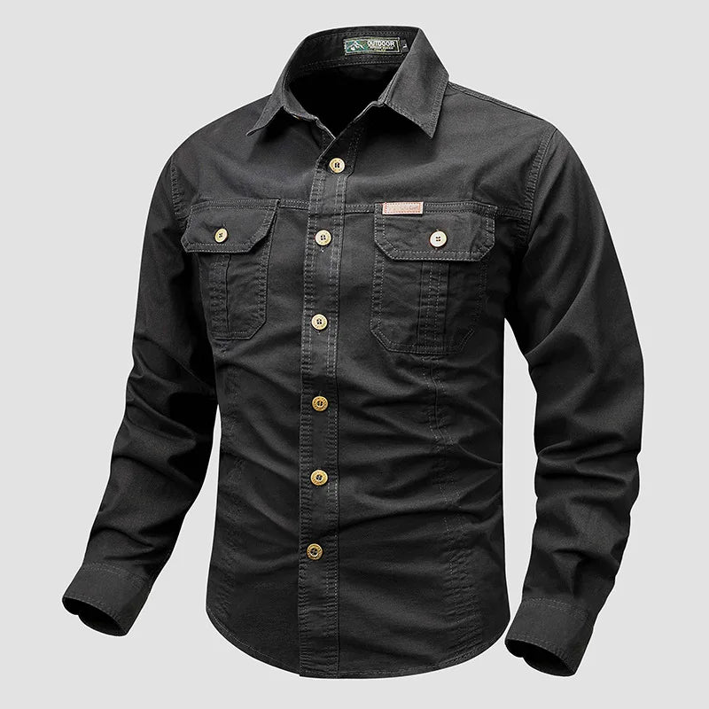 STRUCTURED SHIRT FOR MEN