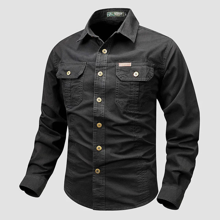 STRUCTURED SHIRT FOR MEN