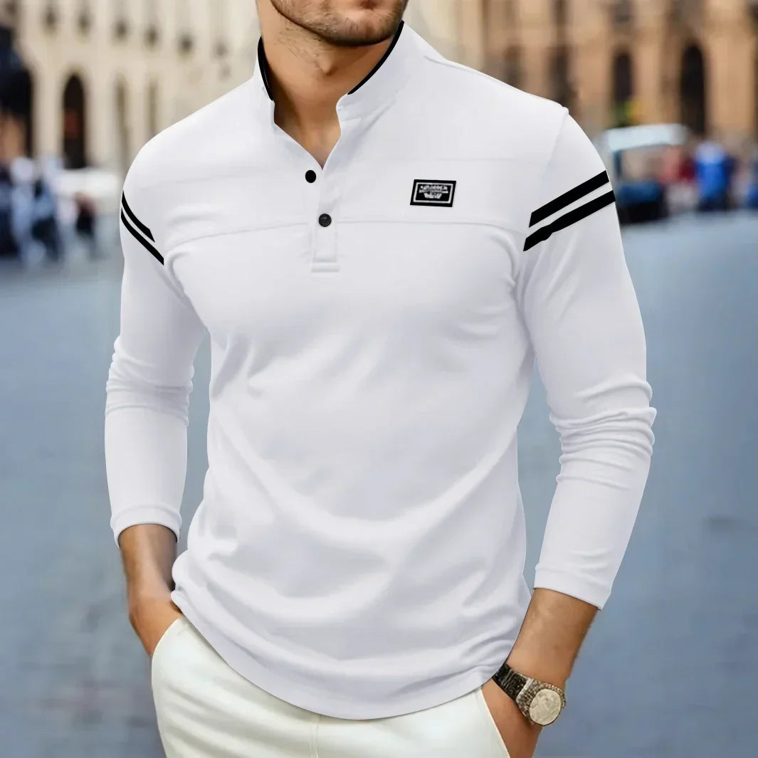 LAURENT MONACO | MODERN LONG SLEEVE T-SHIRT FOR MEN