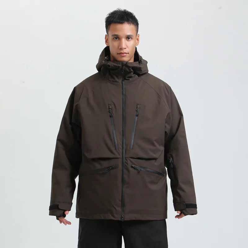 Unisex Winter Snowboard Jacket – Breathable and Water-Repellent