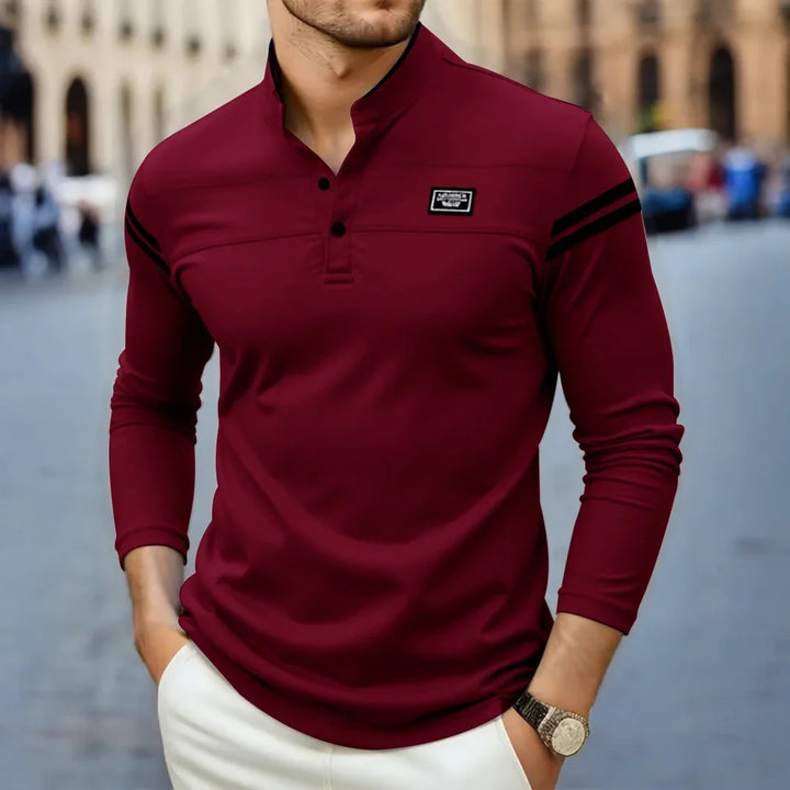 LAURENT MONACO | MODERN LONG SLEEVE T-SHIRT FOR MEN