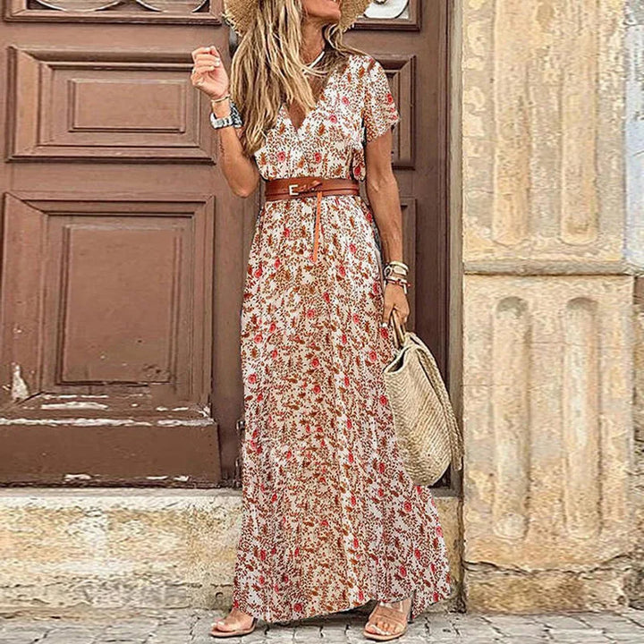 PRINTED DRESS FOR WOMEN